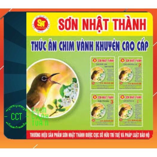 Cám chim khuyên Sơn Nhật Thành líu số 1 - 100g - Thức ăn cho chim cao cấp