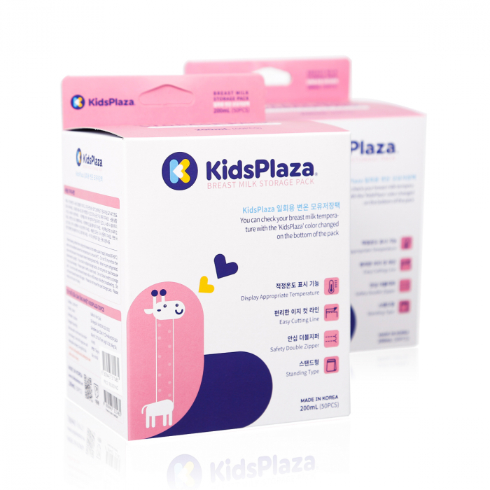 Túi trữ sữa cảm ứng nhiệt Kids Plaza 30 50pcs