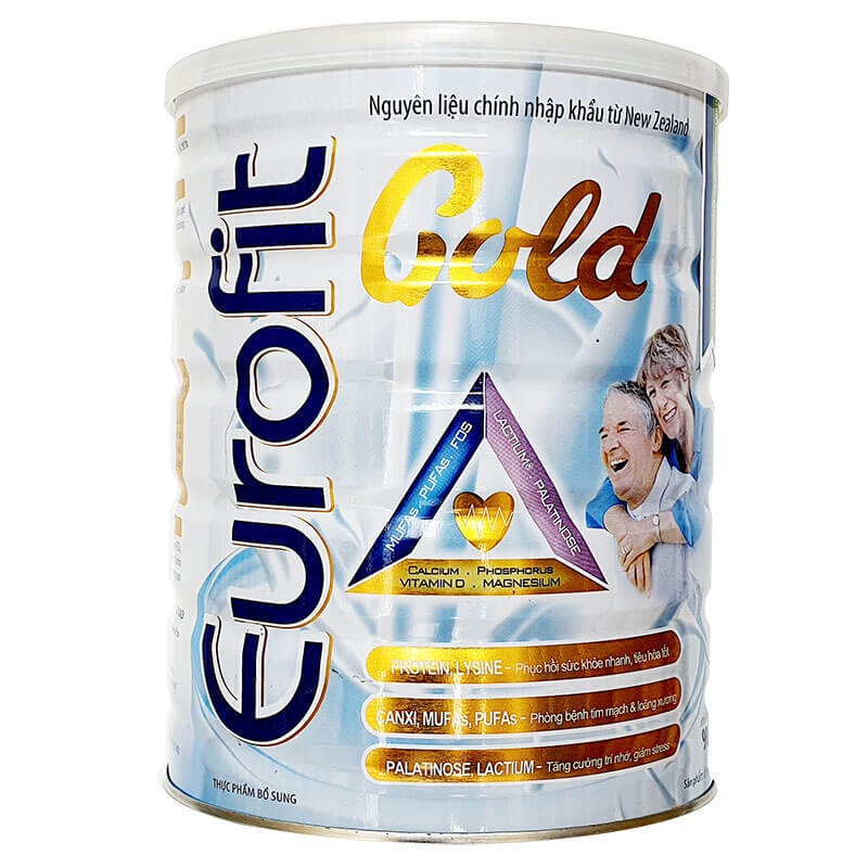 Sữa eurofit gold 900g (dinh dưỡng cho người trưởng thành & người cao tuổi)