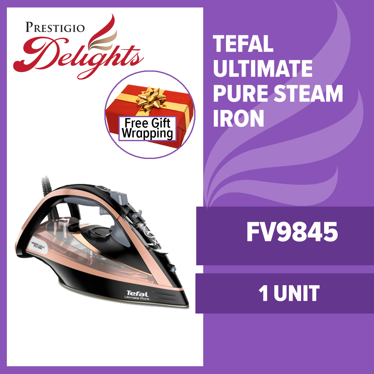 tefal fv9830 ultimate pure steam