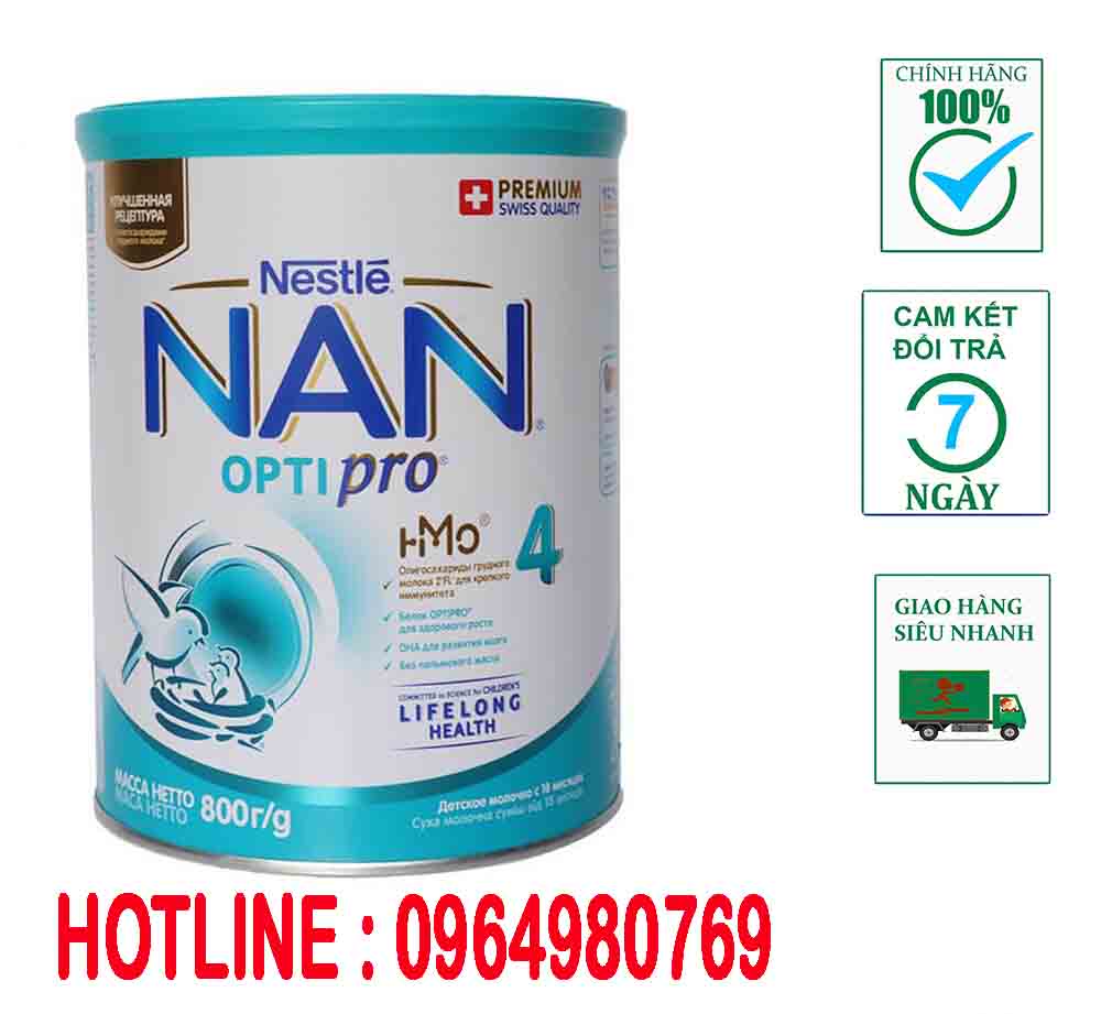 Sữa nan nga số 4 800g optipro