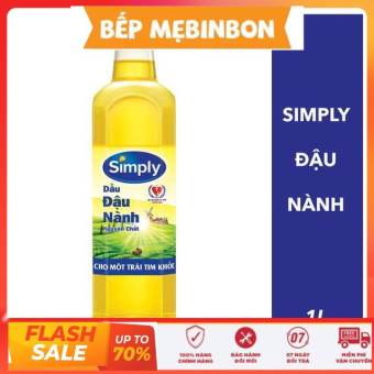 DẦU ĐẬU NÀNH SIMPLY - MEIZAN CHAI 1L