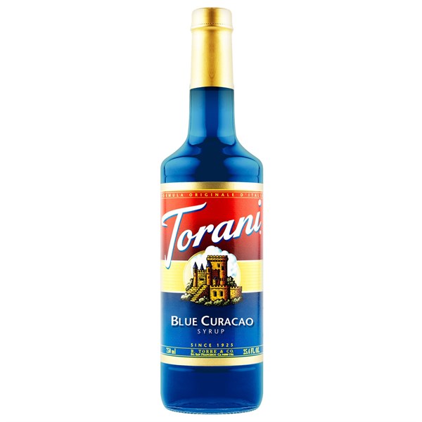 Syrup torani curacao xanh 750 ml - sto005
