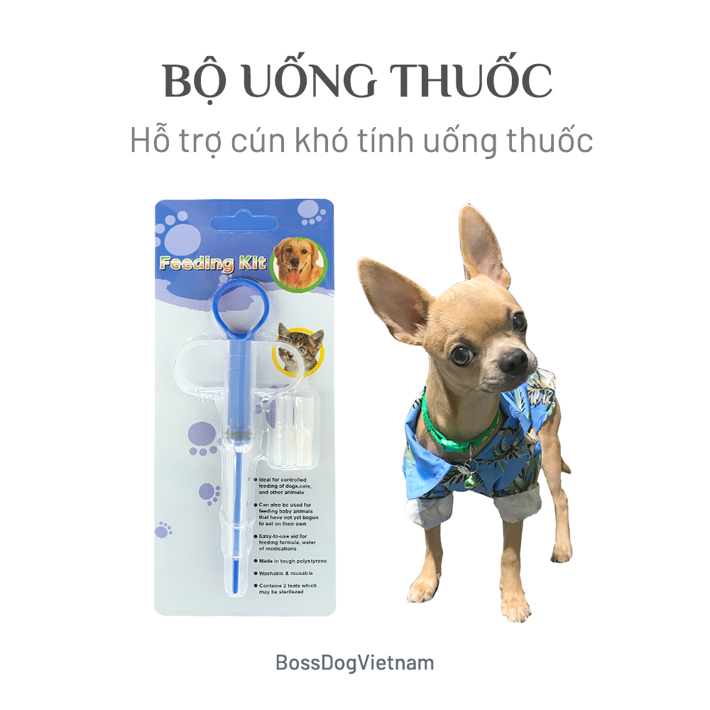 Ống bơm thức ăn cho chó Feeding Kit | BossDog