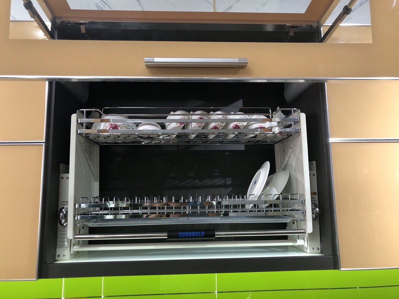 GIÁ BÁT ĐĨA NÂNG HẠ INOX 304 FULL OPITION CAO CẤP MẪU MỚI 2023 HÀNG NHẬP KHẨU