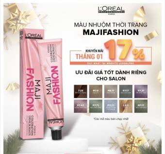 Màu nhuộm tóc thời trang HOT TREND L'Oreal Majifashion 50ml kèm Oxy 75ml