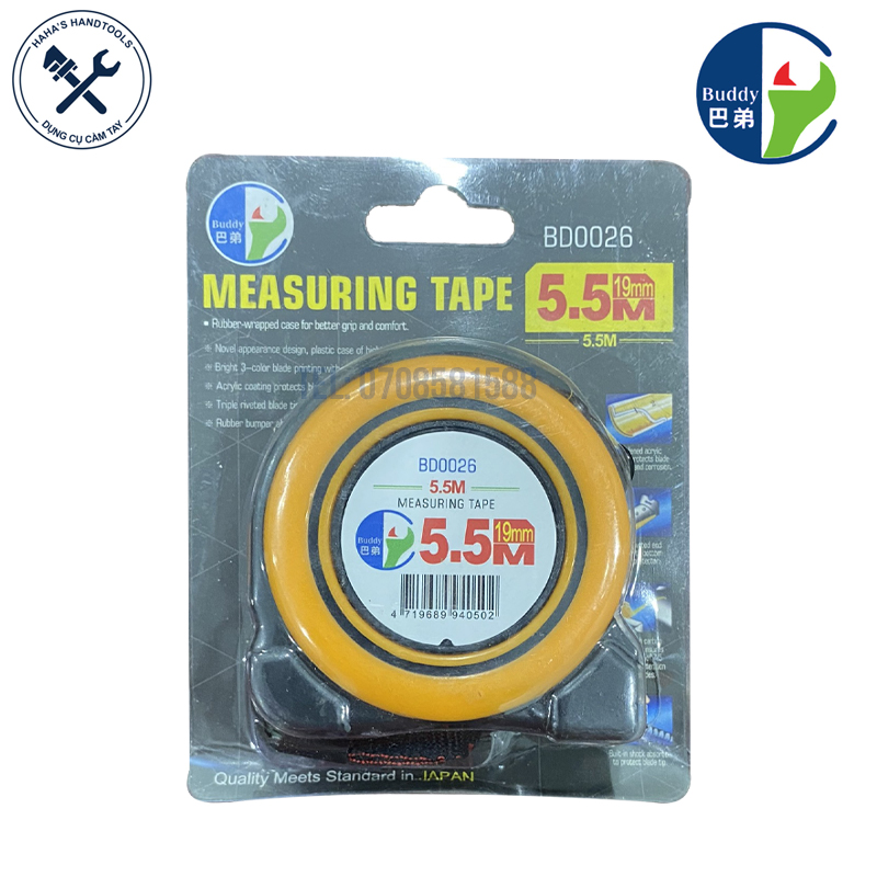 Thước cuộn bd0026 - buddy tools
