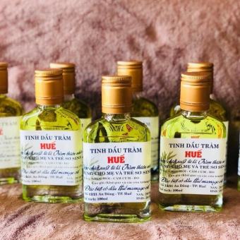 Combo 5 chai - Tinh dầu tràm Huế nguyên chất 100ml chai đẹp