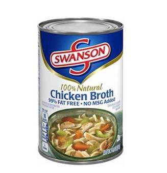 Nước Dùng Gà 99% Không Béo hiệu Swanson  411g