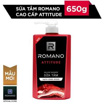 Sữa tắm cao cấp Romano Attitude 650g