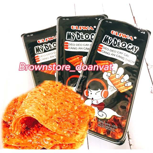 Combo 10 gói mì dẻo cay, dẻo dẻo cay cay càng ăn càng thích