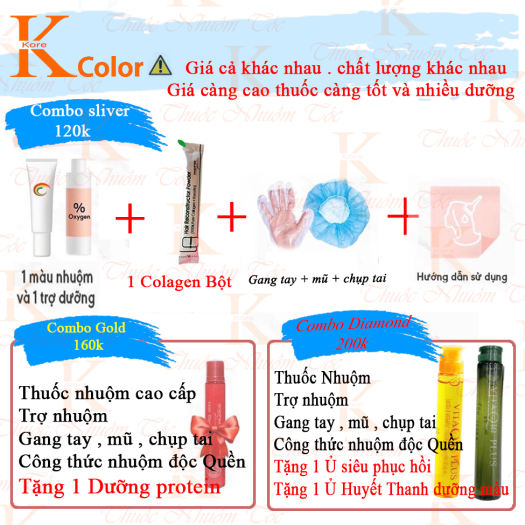 Thuốc Nhuộm Bóc Đen - Thuốc Nhuộm Bóc Đỏ Kcolor