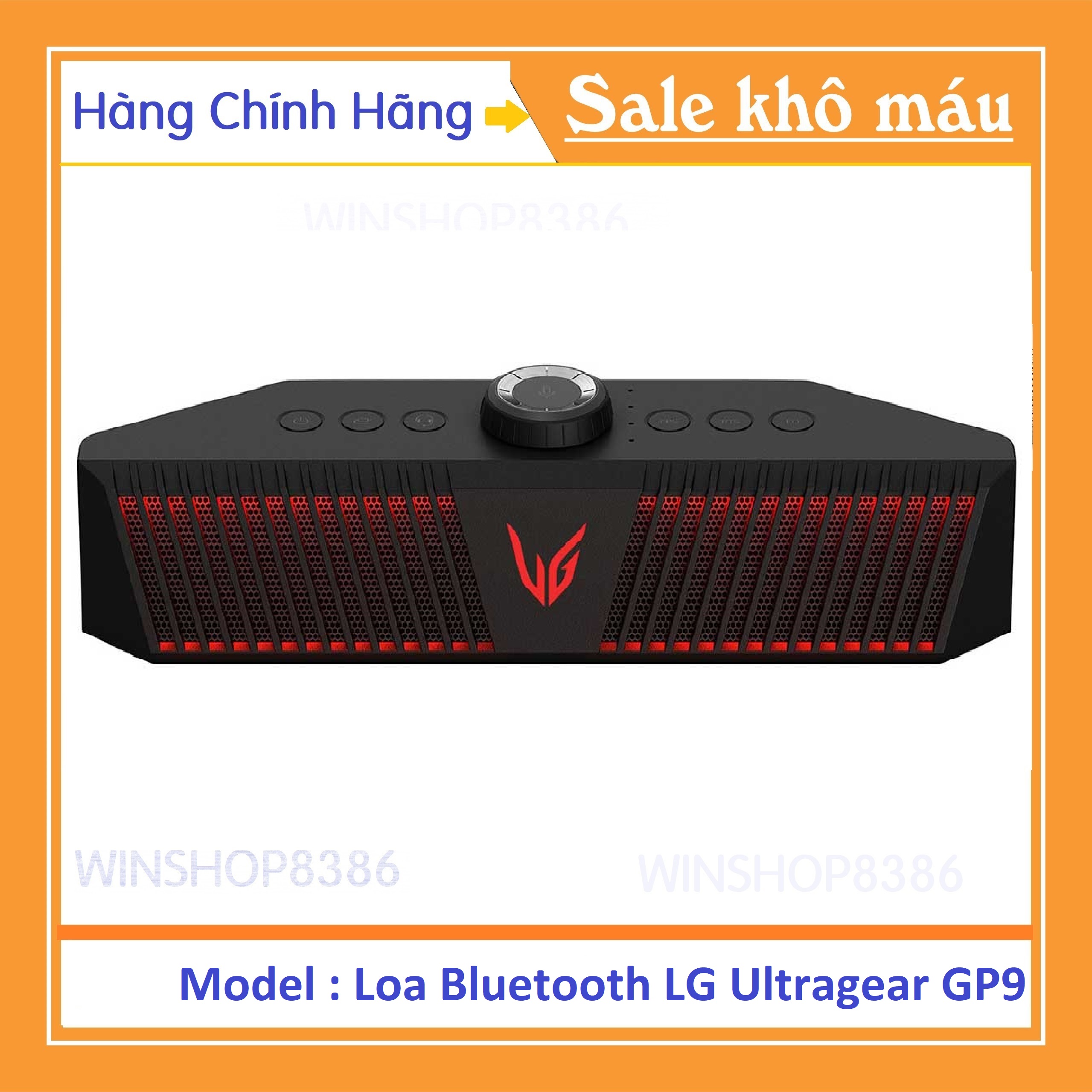 Loa bluetooth lg ultragear gp9 gaming - 100% hàng chính hãng