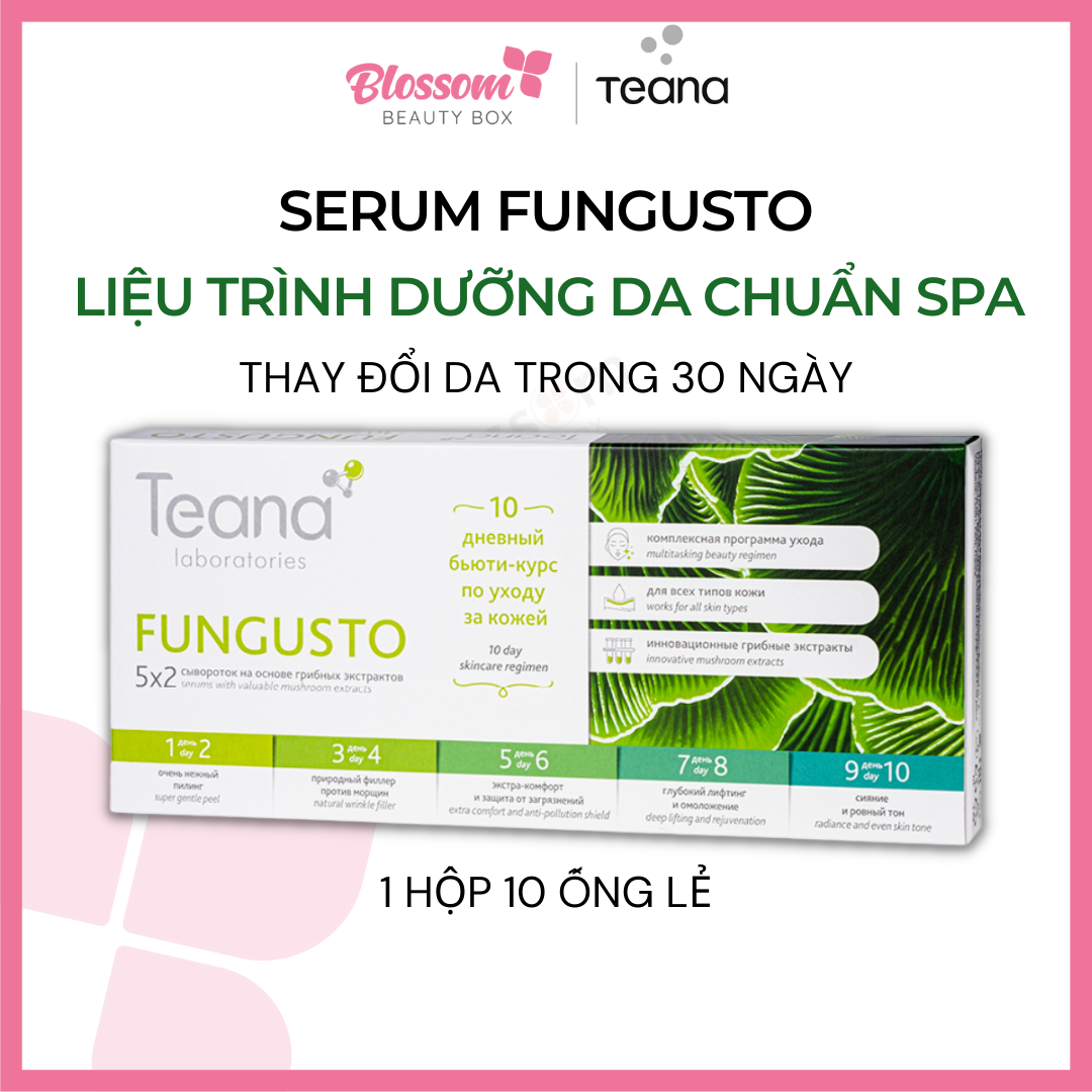 HSD 02/25 - Liệu trình Peeling thay da Teana- đẹp trong 10 ngày FUNGUSTO Teana