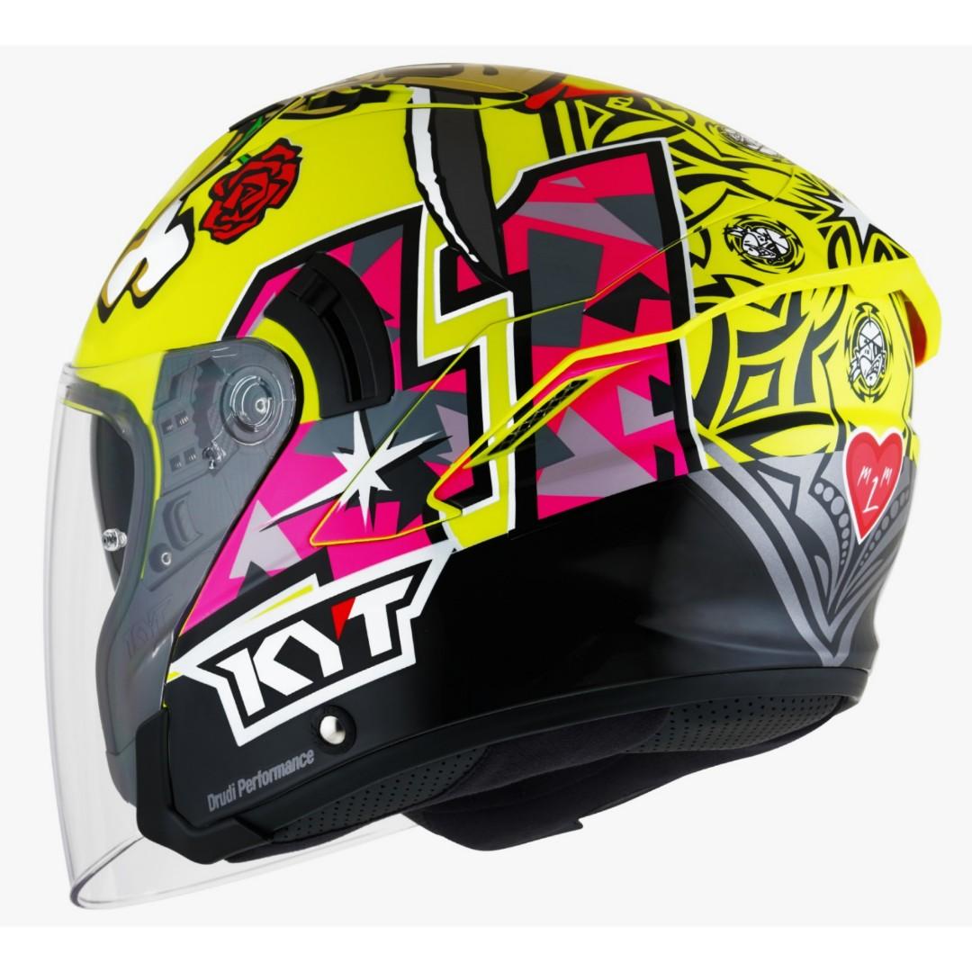 Mũ bảo hiểm kyt nfj espargaro misano18 - 2 kính
