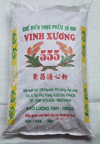 Nui dài vàng vinh xương 555 bao 10 kg