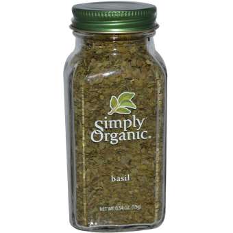 Lá húng quế Tây (Basil) hữu cơ Simply Organic 15g