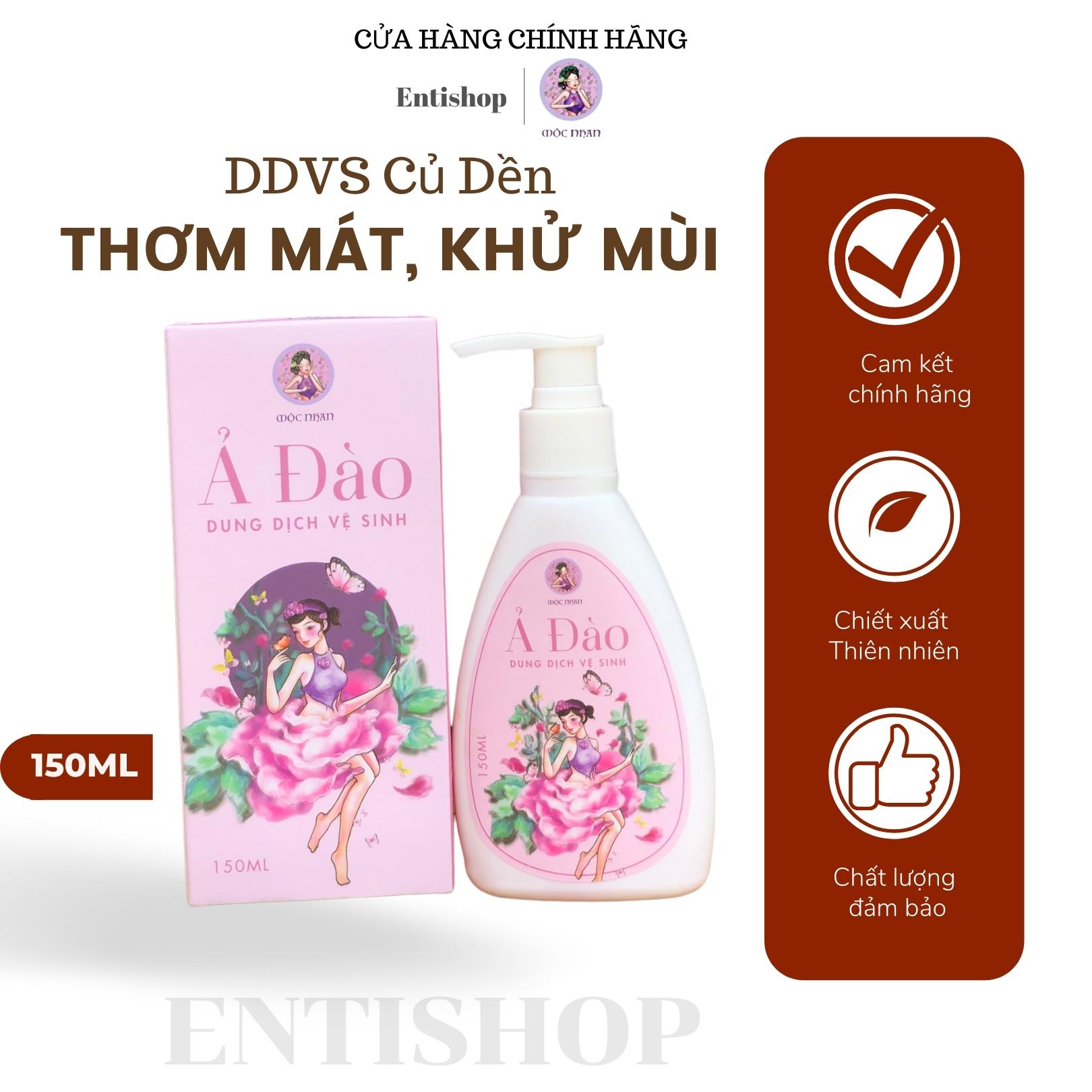 Dung dịch vệ sinh Ả Đào Mộc Nhan chiết xuất củ dền và hoa hồng làm hồng vùng kín