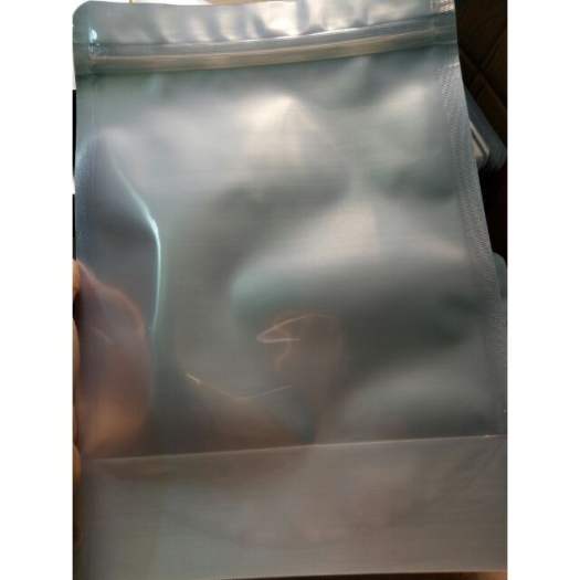 10 túi zip bạc mặt trong mặt bạc đủ các size - 12x17