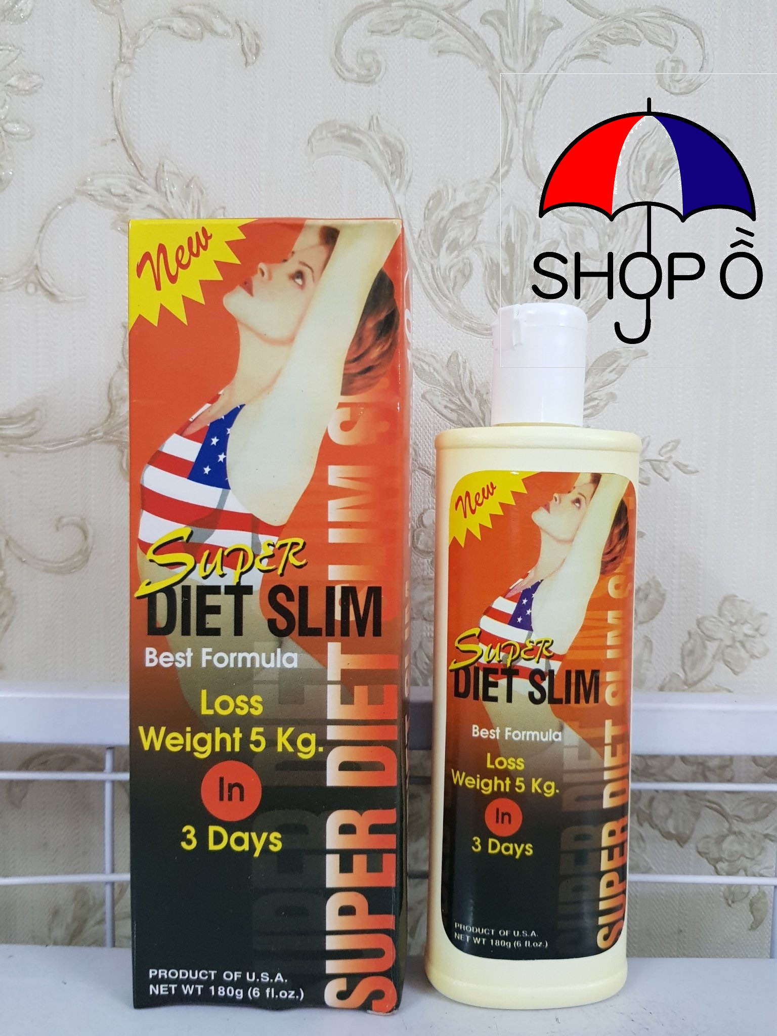 Kem tan mỡ super diet slim 180gram usa