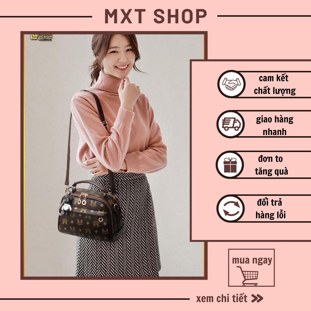 Túi xách nữ,túi xác đeo chéo,đeo vai mới phong cách retro MT118