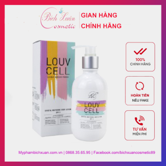 kem dưỡng thể trắng da Louv Cell Body