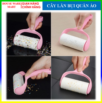 COMBO Cây lăn bụi quần áo lấy sạch bụi bẩn và các sợi lông vải, lông chó mèo dính trên quần áo, chăn nệm