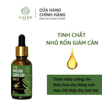 Tinh chất cuống rốn giảm cân an toàn CALEN, giảm cân bằng tinh chất thảo mộc