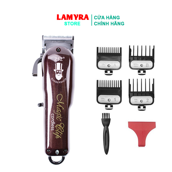 Tông đơ cắt tóc Magic Clip F32 siêu bén, pin sạc chuyên nghiệp dành cho barber Lamyra