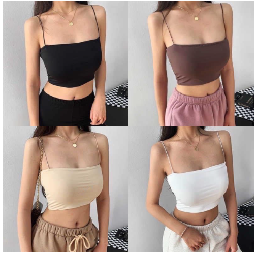 Valerie Trendy String Backless Top/Sexy Back Croptop/Free Size