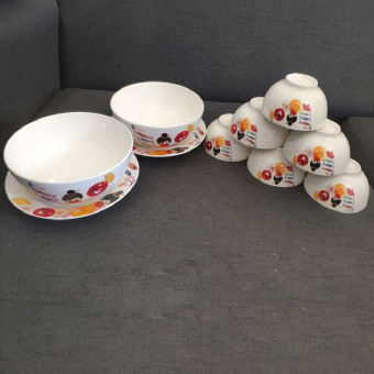 bộ chén tô dĩa sứ - bộ chén tô đĩa sứ