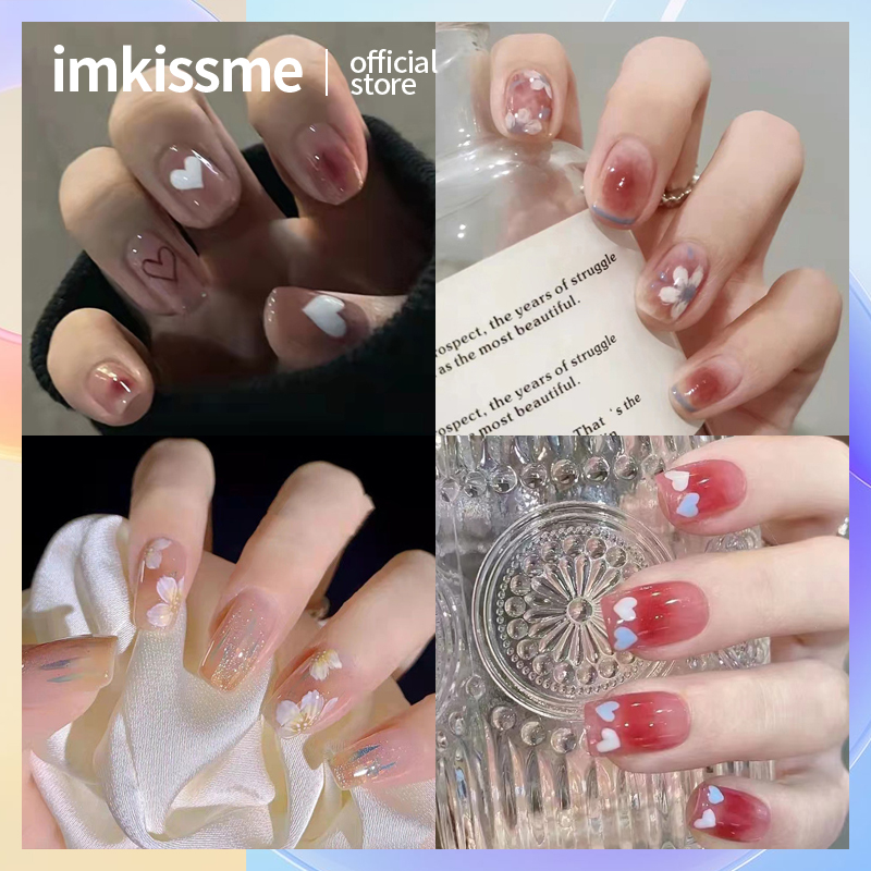 24 Cái Móng Giả Với Keo Dán Kim Cương Giả Dài Quan Tài Ngọn Lửa Ấn Trên Móng Tay Cây Pháp Có Thể Tháo Rời Trên Móng Nghệ Thuật Tự Làm