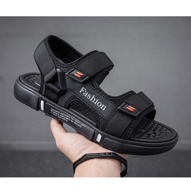 Dép sadan nam quai ngang Fashion mẫu mới, dép quai hậu đi học, đi chơi