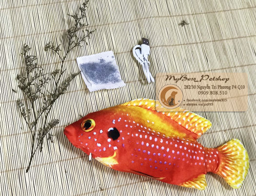 Con cá đồ chơi nhồi bông cho bé, cá nhảy sạc điện vỗ mông ru bé ngủ, đồ chơi chó mèo -thú cưng( tặng gói catnip cho mèo)