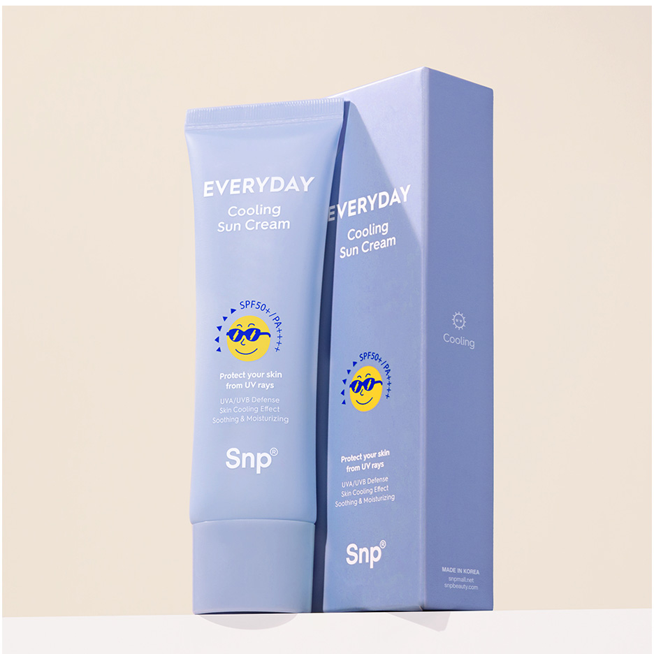 Kem Chống Nắng SNP Cooling Sun Cream Dưỡng Trắng Làm Mát Da