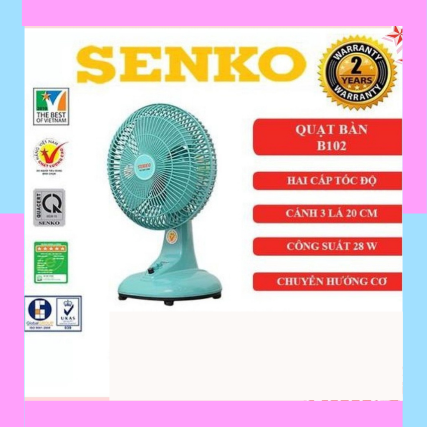 Quạt bàn mini Senko B102. Cao cấp