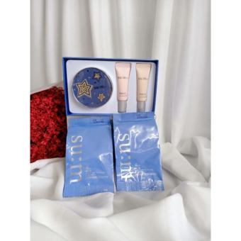 Set phấn nước Sum xanh dành cho da dầu, nhờn, hỗn hợp