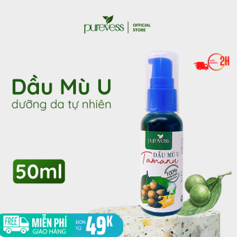 Dầu Mù U Purevess - dầu mù u xanh nguyên chất