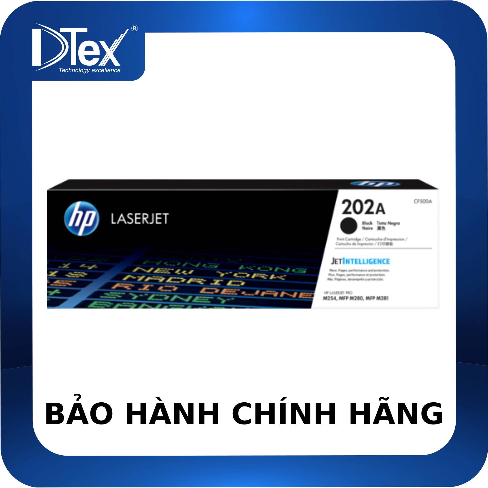 Mực in hp 202a black original laserjet toner cartridge - hàng chính hãng