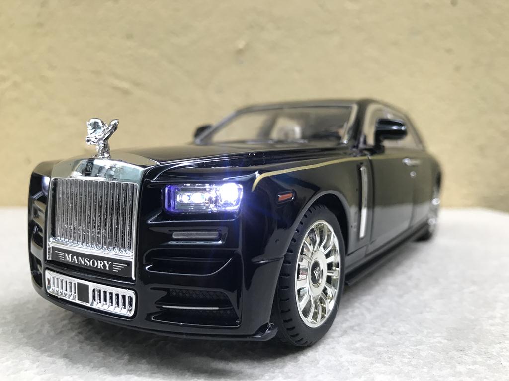 Mô hình xe rolls-royce phantom mansory 1:24