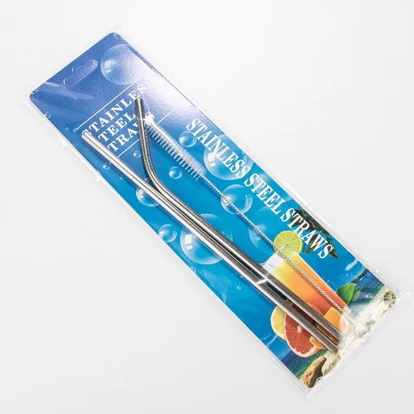 Combo ống hút inox cao cấp chống rỉ - combo 3 món