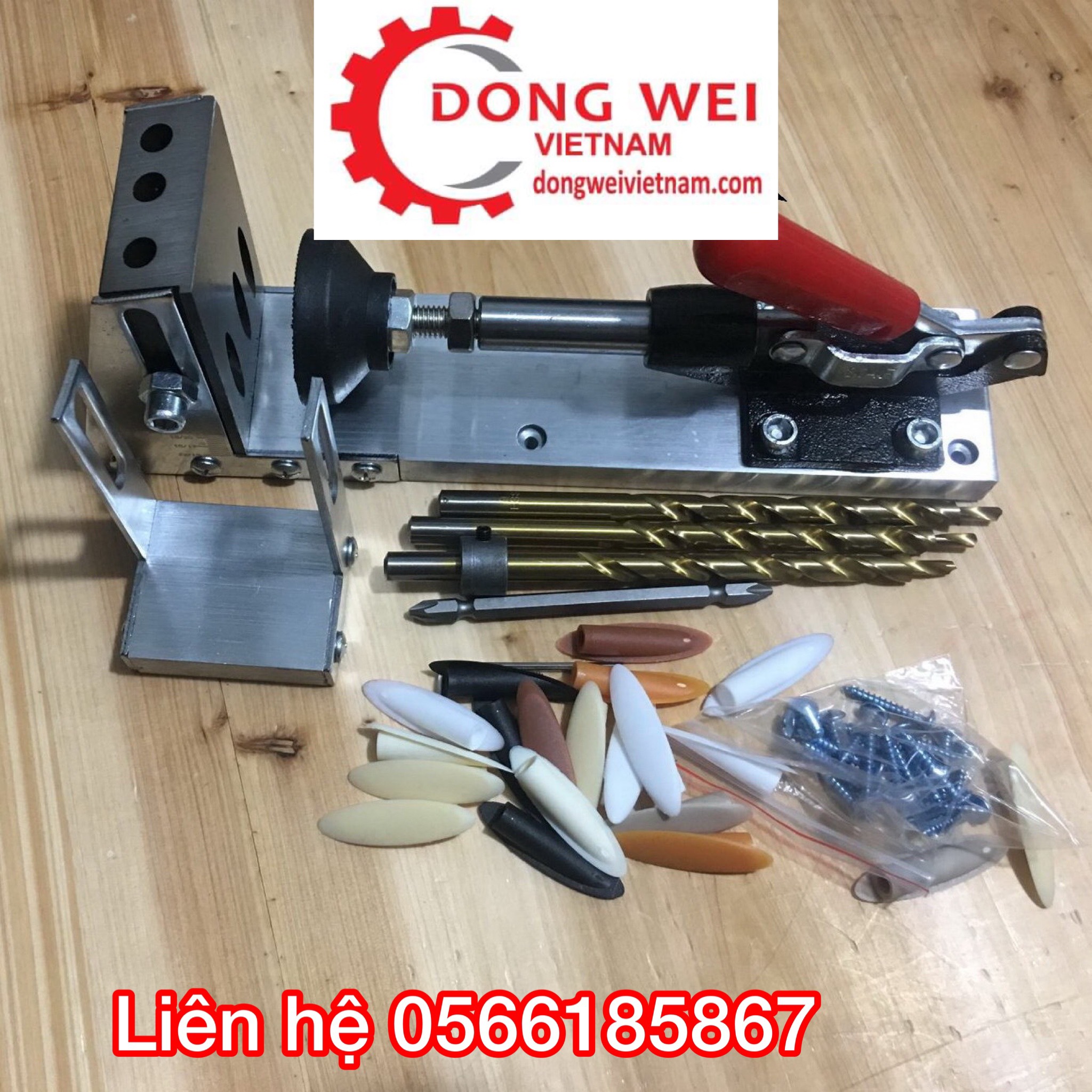 Bộ cữ khoan lỗ chéo