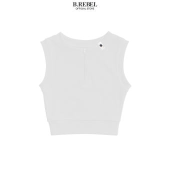 Áo Thể Thao Nữ B.REBEL Màu Trắng
