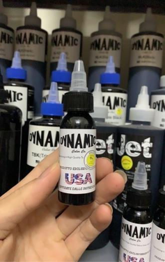 Mực xăm hình màu đen chính hãng dynamic blk