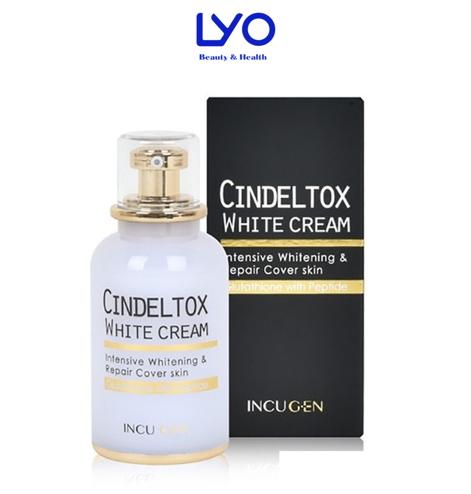 [GIẢM 5% ĐƠN 129K]Kem Truyền trắng Cindeltox White Cream 50ml Hàn Quốc Lyo.vn