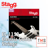 STAGG EL-1152 Nickel plated steel set of strings for electric guitar (medium gauge)