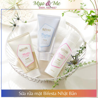 Sữa rửa mặt Bifesta Nhật Bản (Brightup/Moist/Serum in)