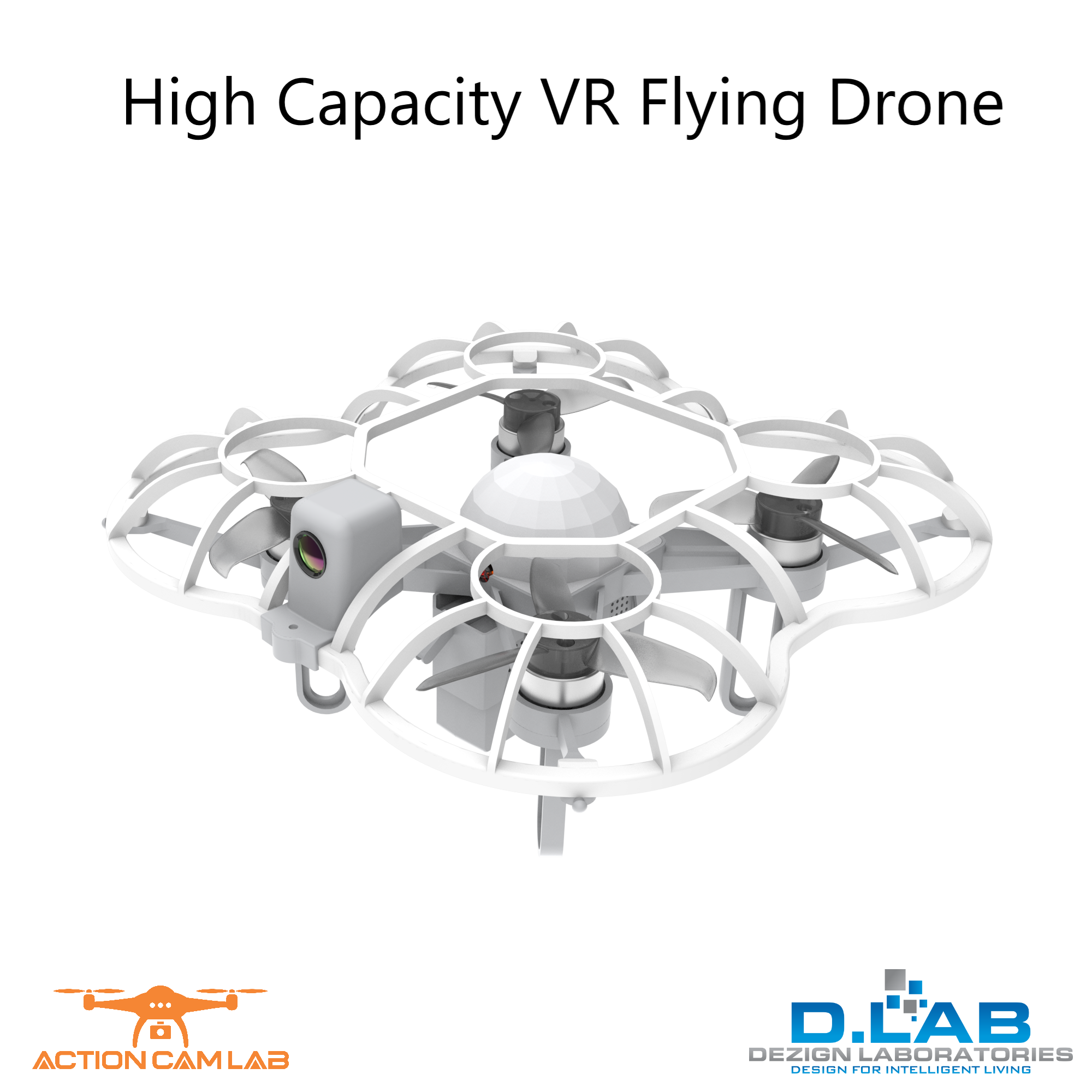 High Capacity Virtual Reality Racing Drone (X122) · v16