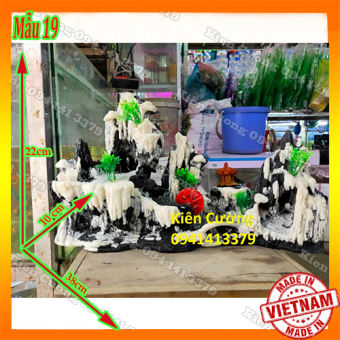 Mô Hình Núi trang Trí Bể cá Mẫu 19 - số 2 Dãy trường sơn
