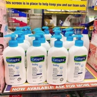 Sữa tắm gội Cetaphil baby wash shampoo wtih Glucerin & Panthenol - Tắm + gội Cetaphil